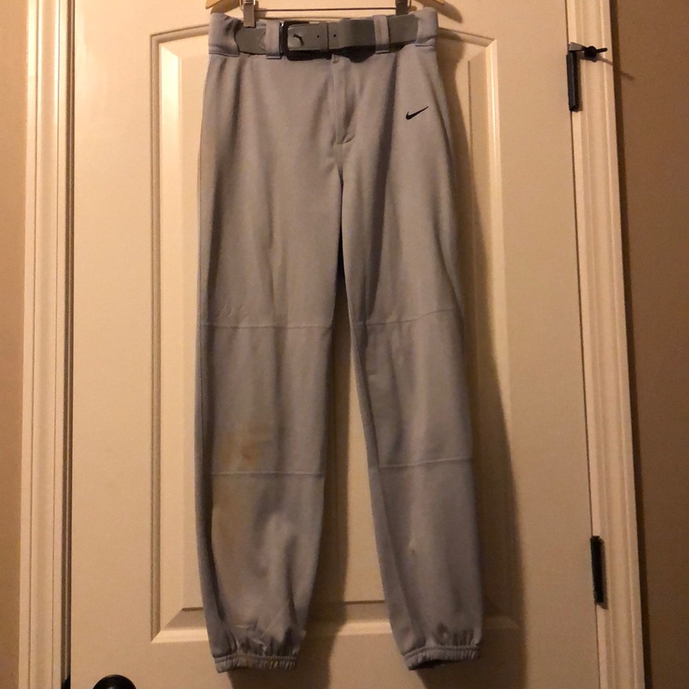Boys Nike Baseball Pants & Belt